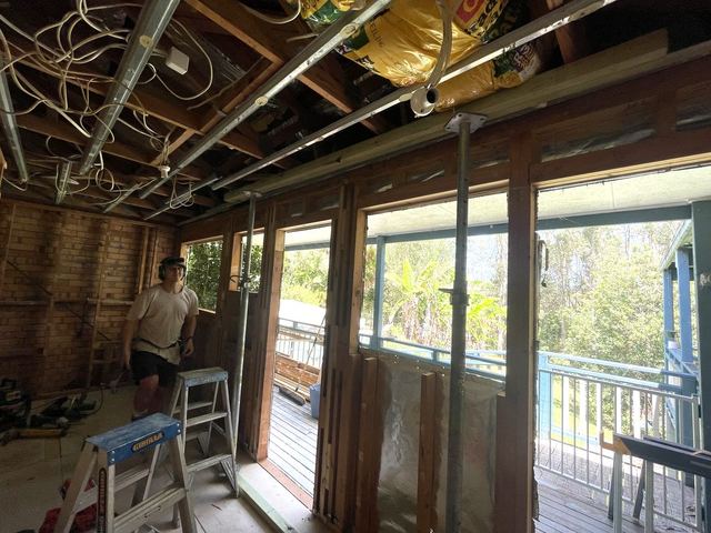 New windows fitted during a renovation